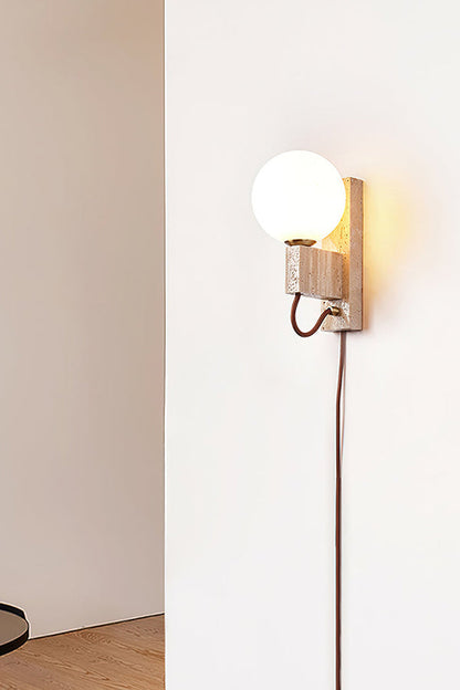 Atlas Globe Wall Sconce - view 8 | morylighting