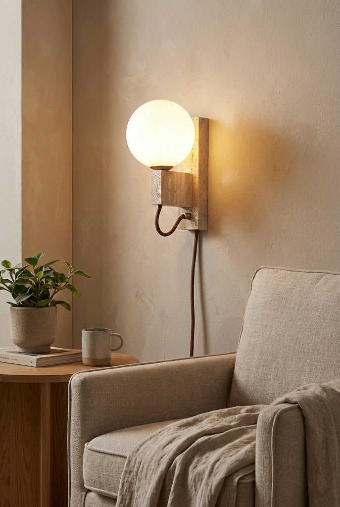 Atlas Globe Wall Sconce - view 5 | morylighting