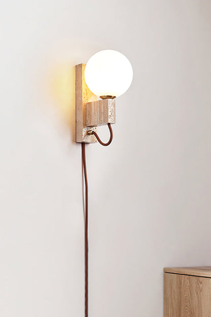 Atlas Globe Wall Sconce - view 12 | morylighting