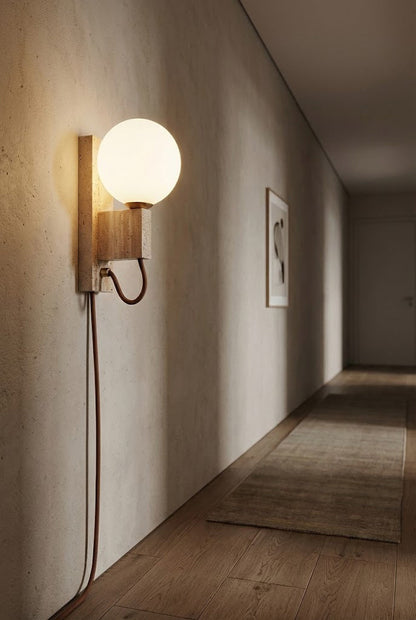 Atlas Globe Wall Sconce - view 9 | morylighting