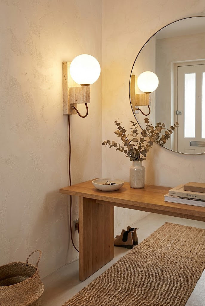Atlas Globe Wall Sconce - view 7 | morylighting