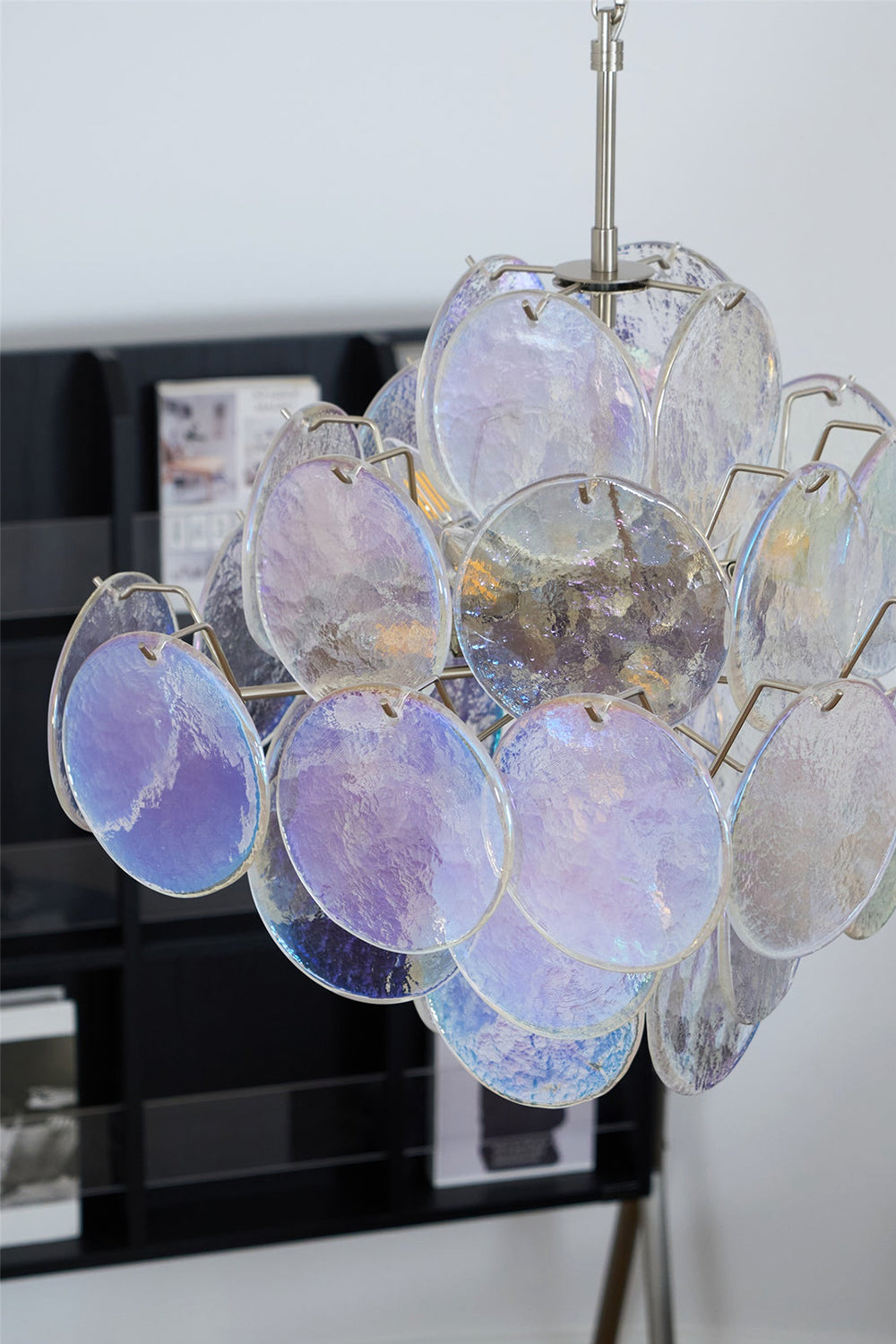 Aurelia Lridescent Art Chandelier - view 9 | morylighting
