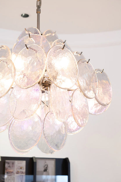 Aurelia Lridescent Art Chandelier - view 16 | morylighting