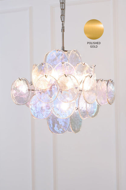 Aurelia Lridescent Art Chandelier - view 18 | morylighting