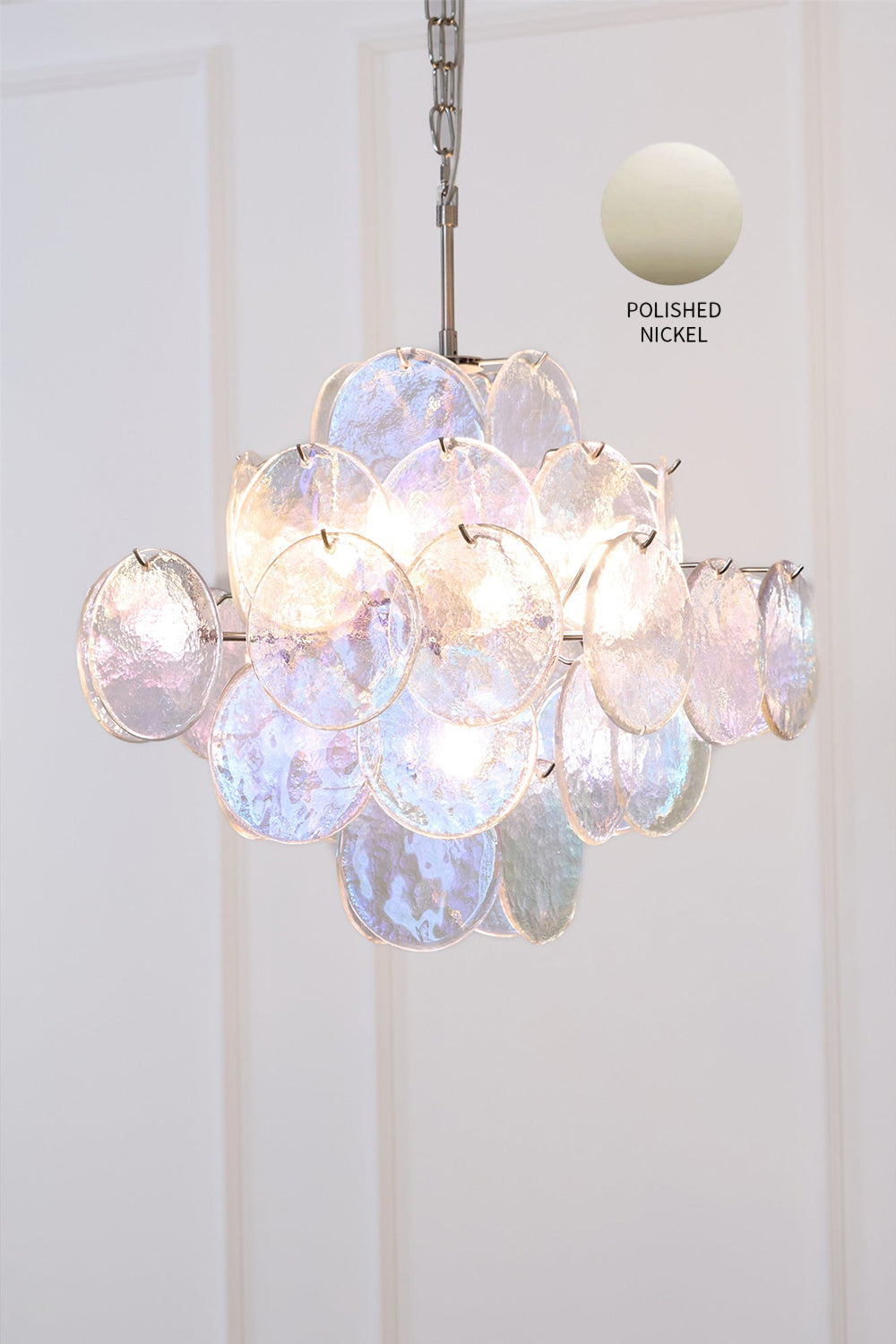 Aurelia Lridescent Art Chandelier - view 17 | morylighting