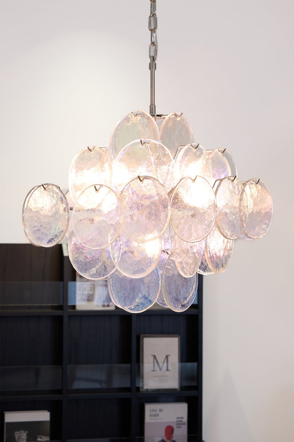 Aurelia Lridescent Art Chandelier - view 8 | morylighting