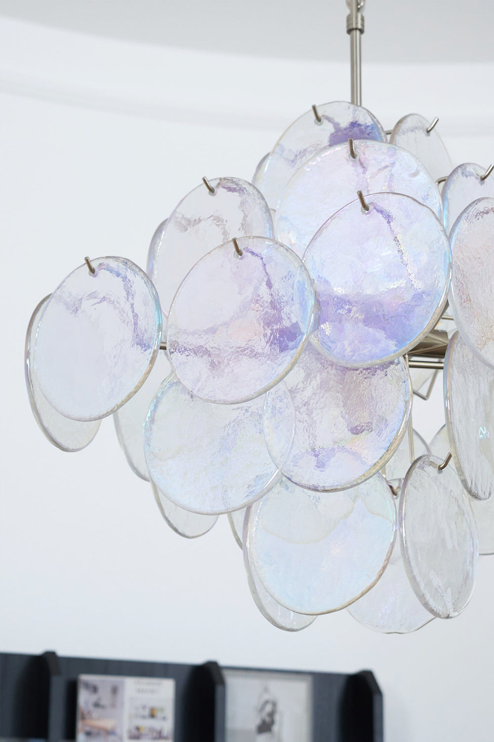 Aurelia Lridescent Art Chandelier - view 13 | morylighting