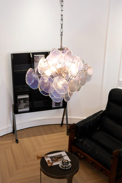 Aurelia Lridescent Art Chandelier - view 3 | morylighting