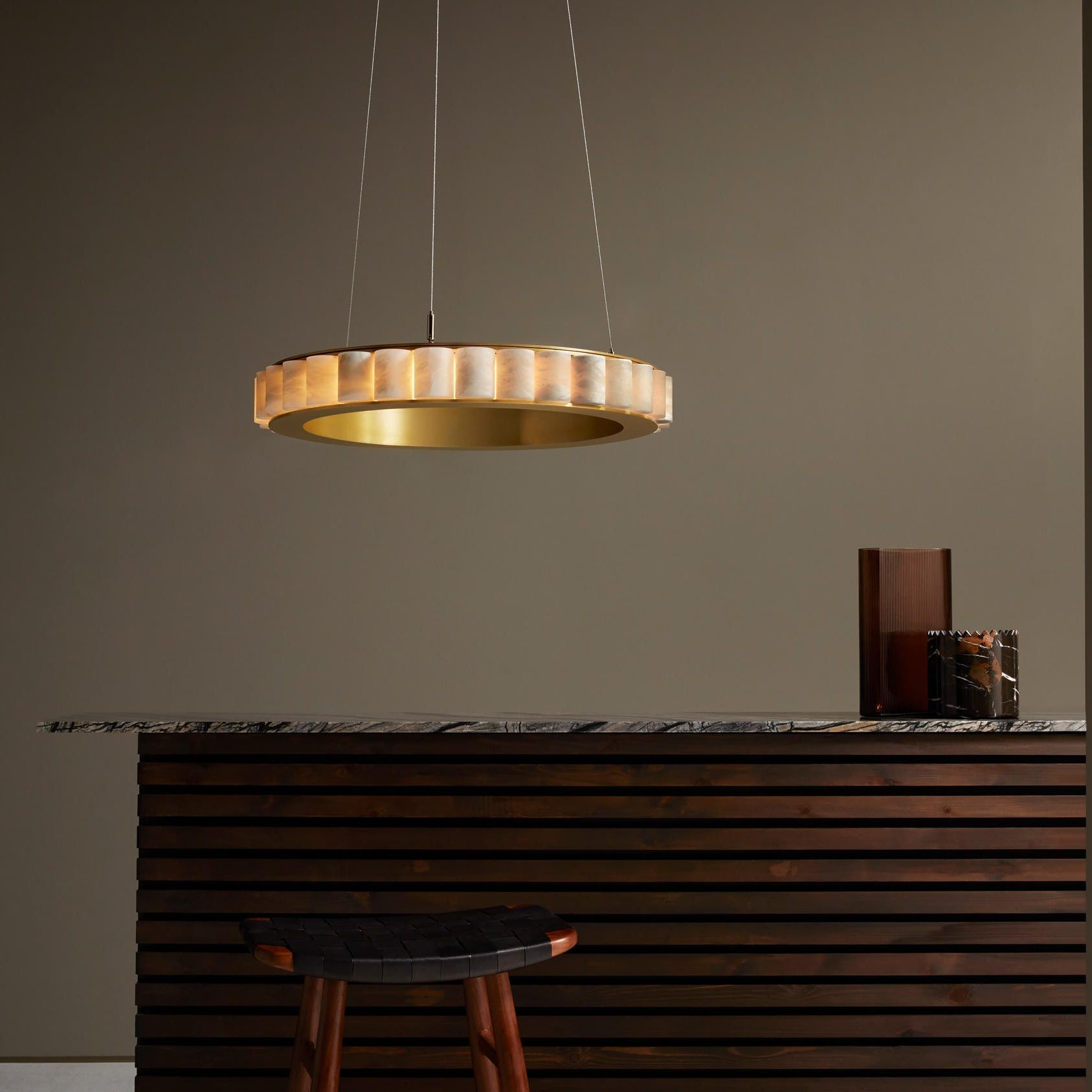 Avalon Alabaster Chandelier