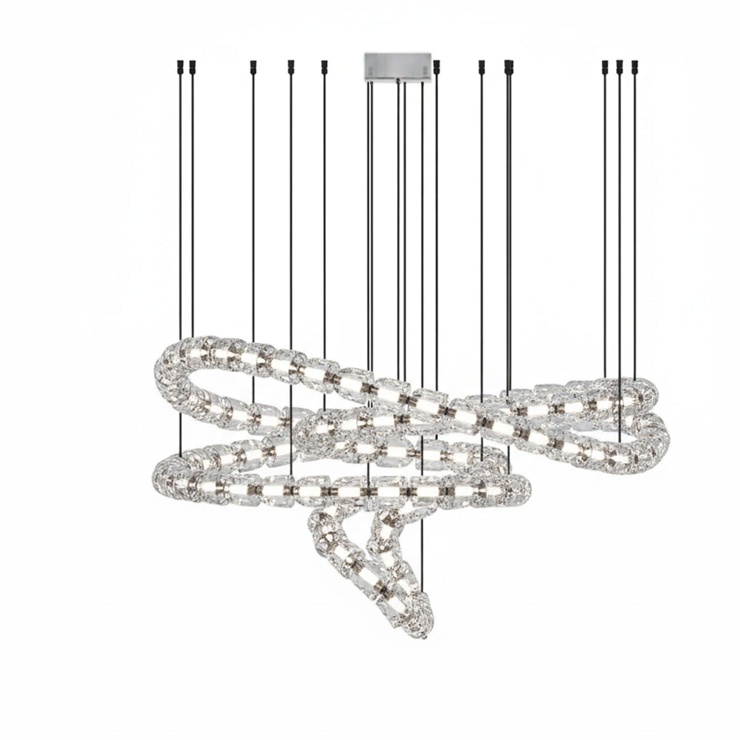 Gabriel Chrome Crystal Chandelier
