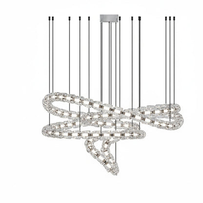Gabriel Chrome Crystal Chandelier