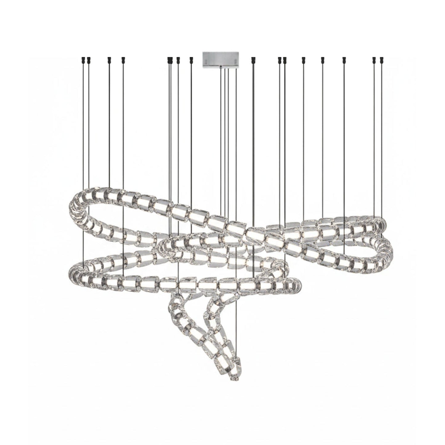 Gabriel Chrome Crystal Chandelier