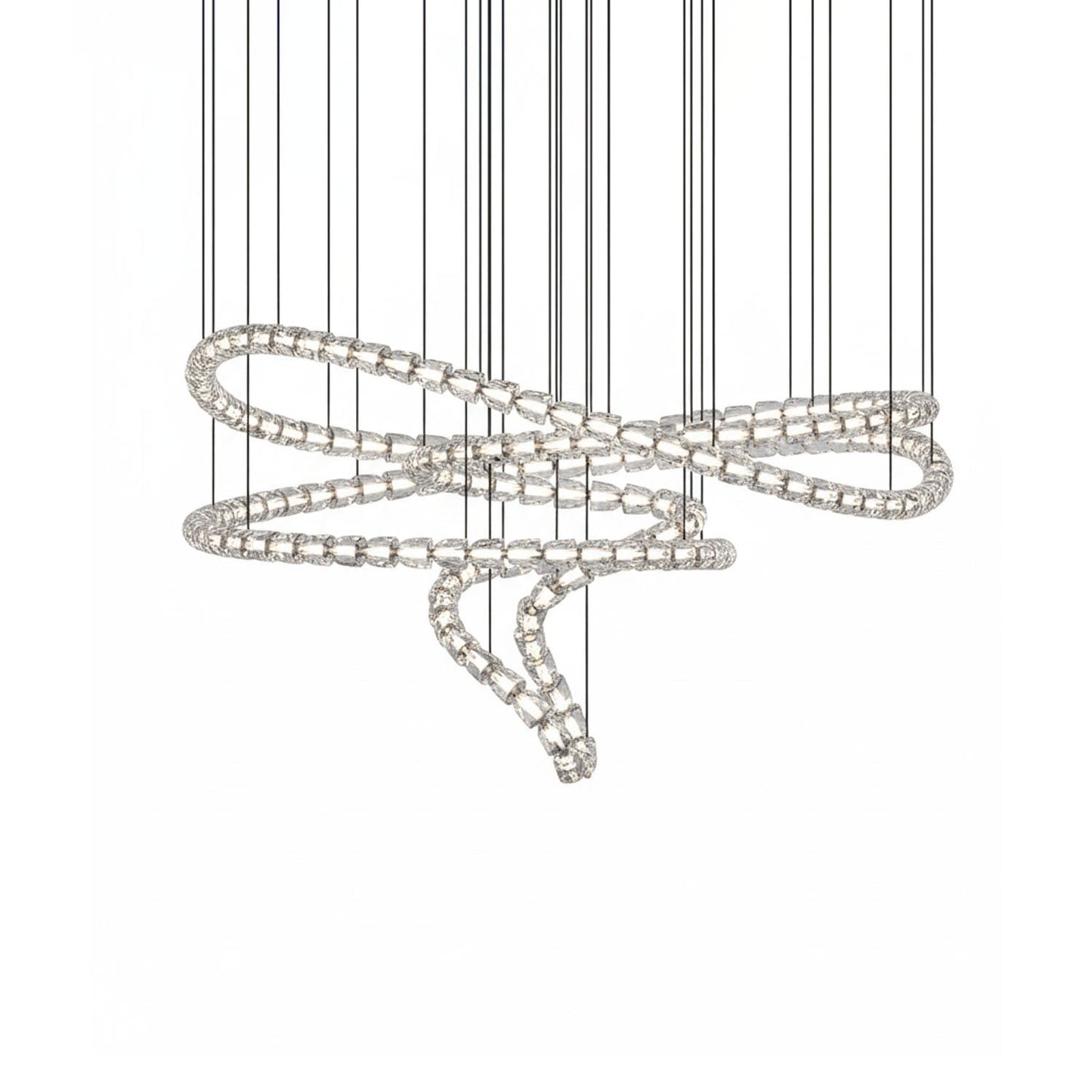 Gabriel Chrome Crystal Chandelier