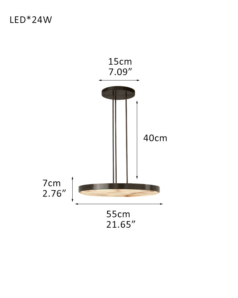 Unique Lustre Solid Marble Dome Ceiling Anvers Pendant Light Fixtures for Living room