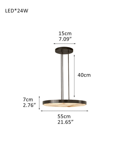 Unique Lustre Solid Marble Dome Ceiling Anvers Pendant Light Fixtures for Living room