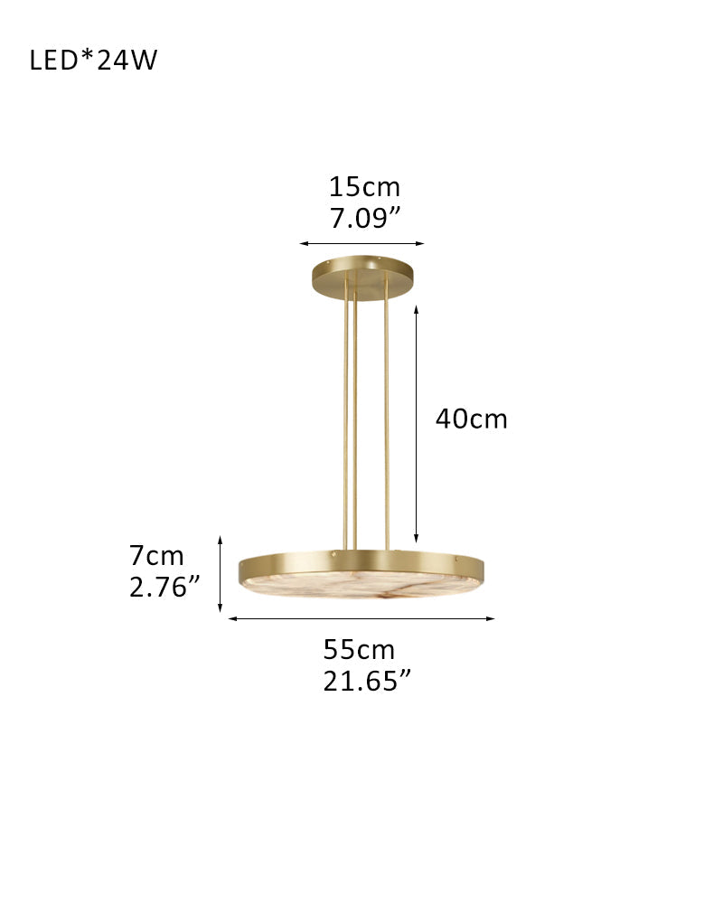 Unique Lustre Solid Marble Dome Ceiling Anvers Pendant Light Fixtures for Living room