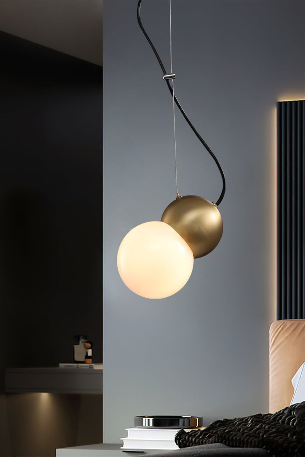 Ball Brass Pendant Lamp - morylighting
