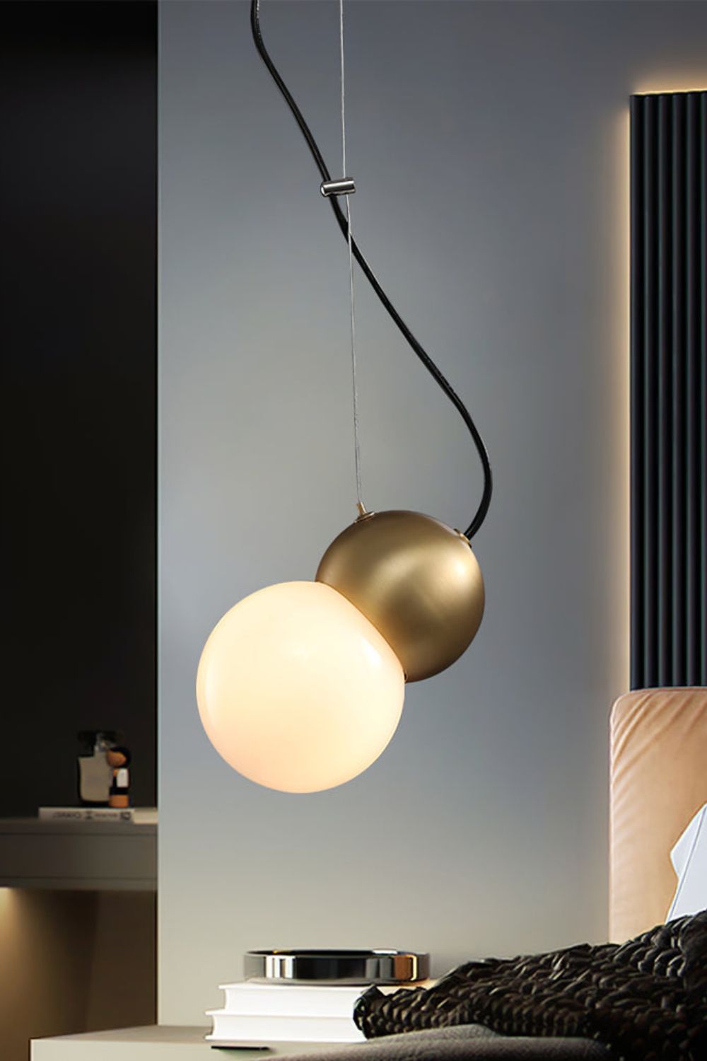 Ball Brass Pendant Lamp - morylighting