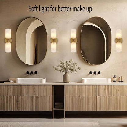 Monty Alabaster Linear Wall Sconce