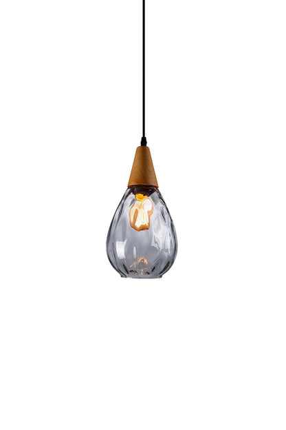 Besnier Rippled Glass Pendant Light | morylighting