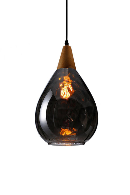 Besnier Rippled Glass Pendant Light - view 16 | morylighting
