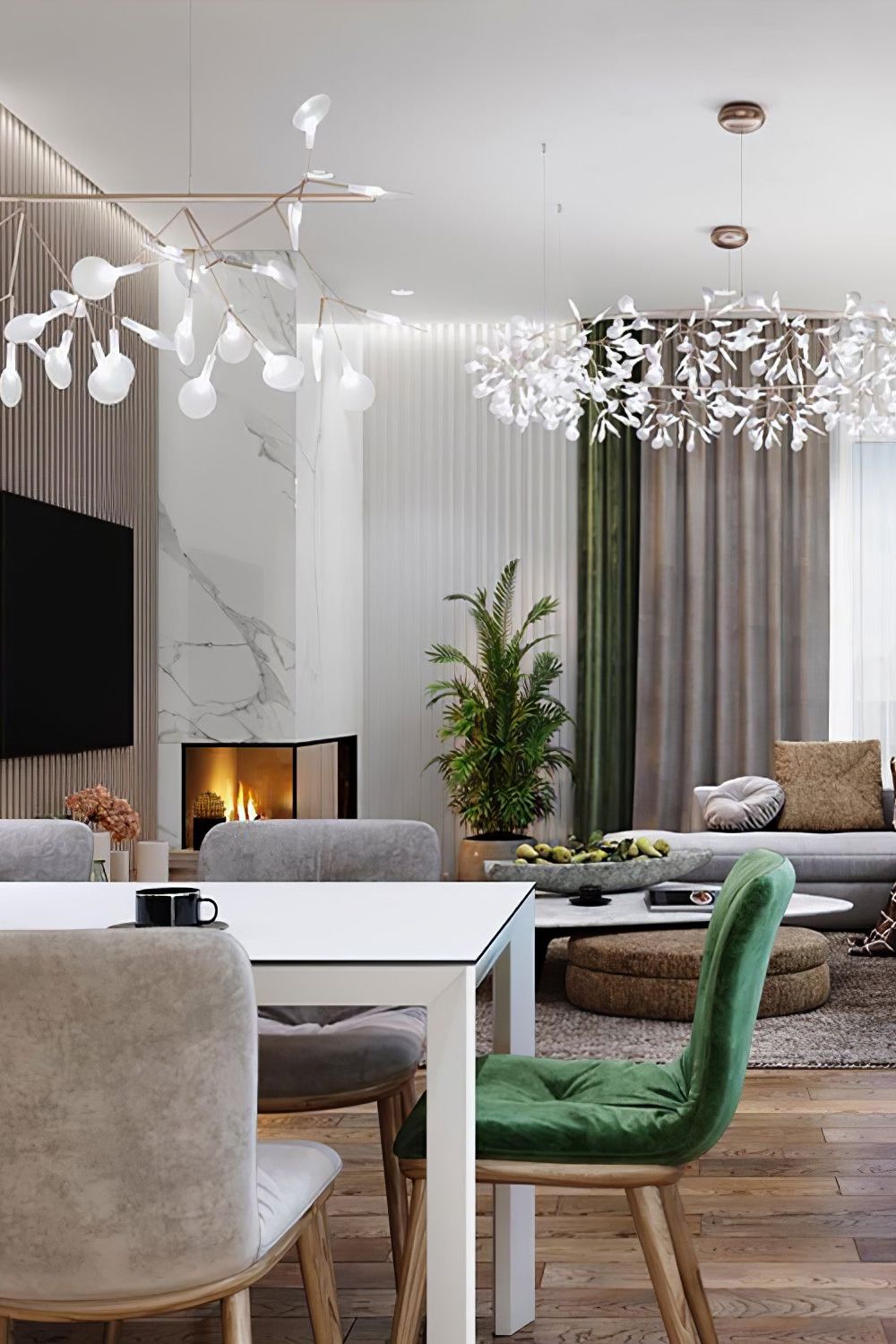 Big O Firefly Chandelier - view 3 | morylighting