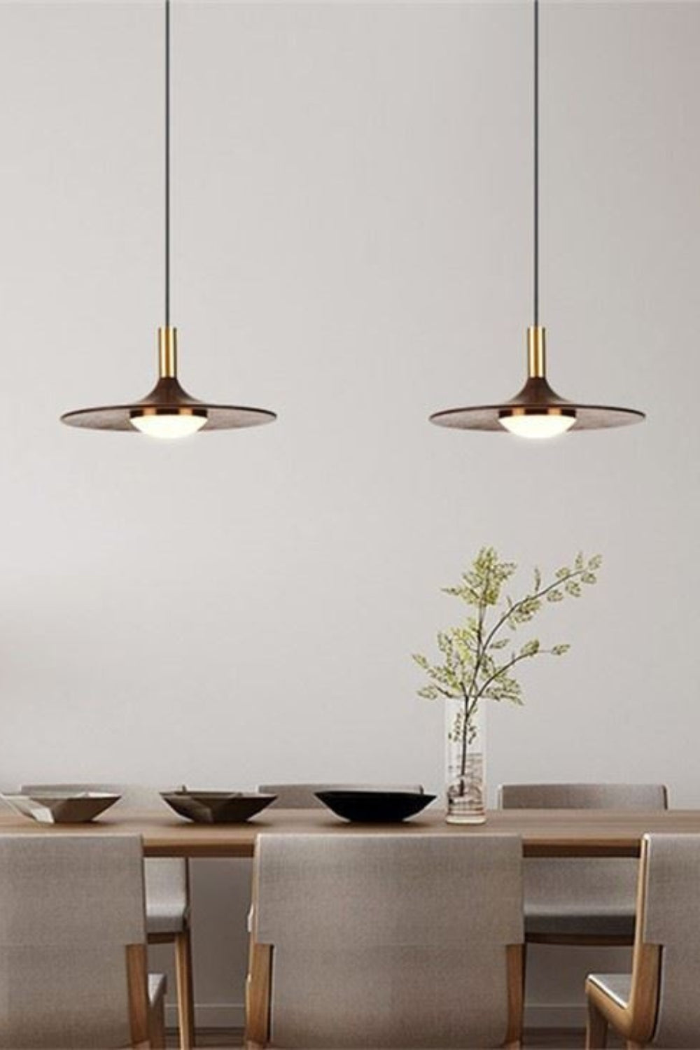 Black Walnut Pendant Lamp - morylighting