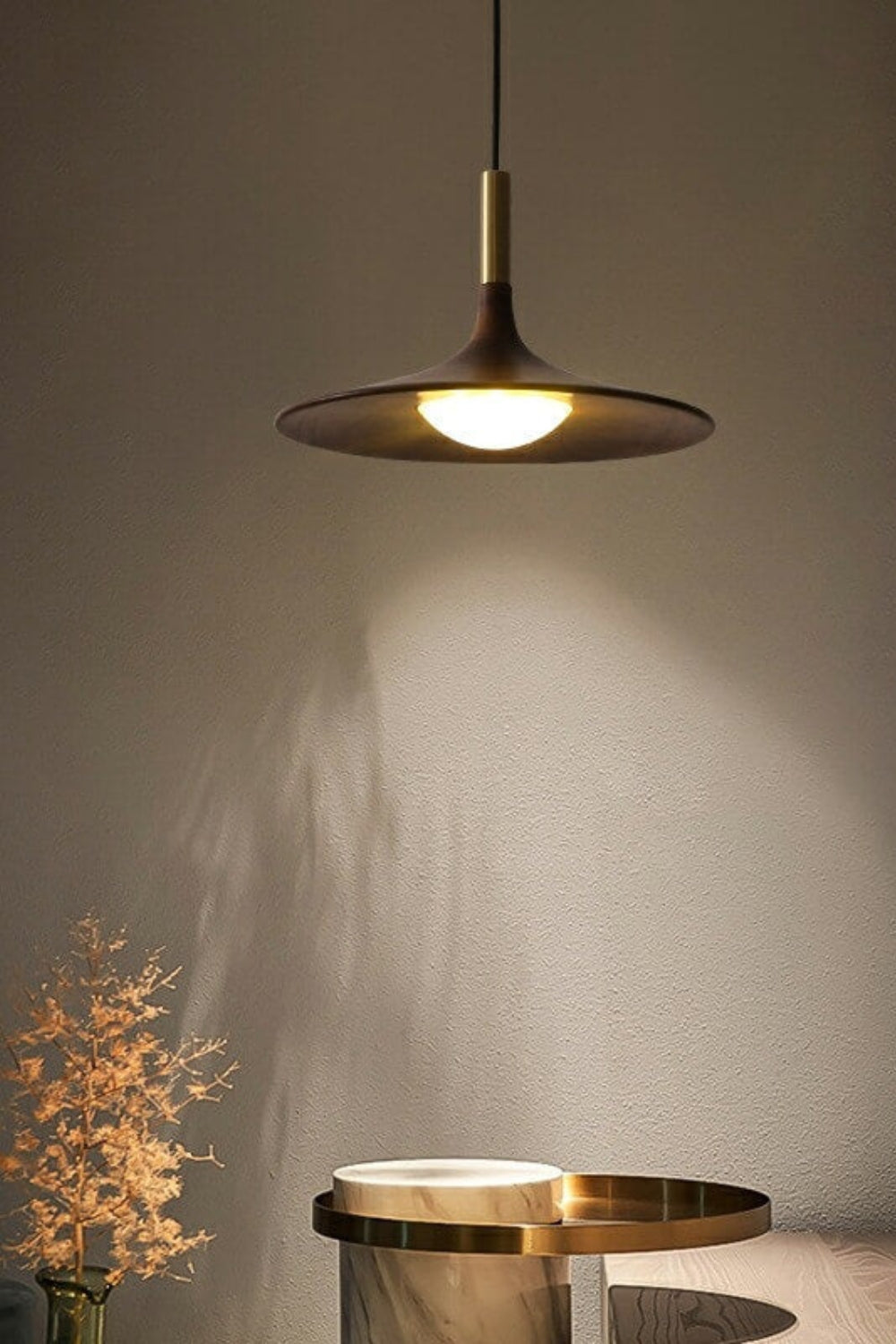 Black Walnut Pendant Lamp - morylighting