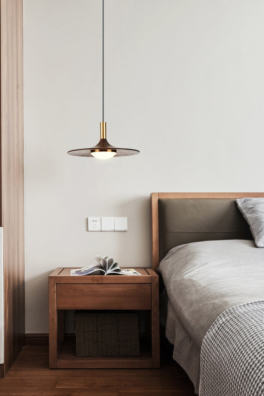Black Walnut Pendant Lamp - morylighting