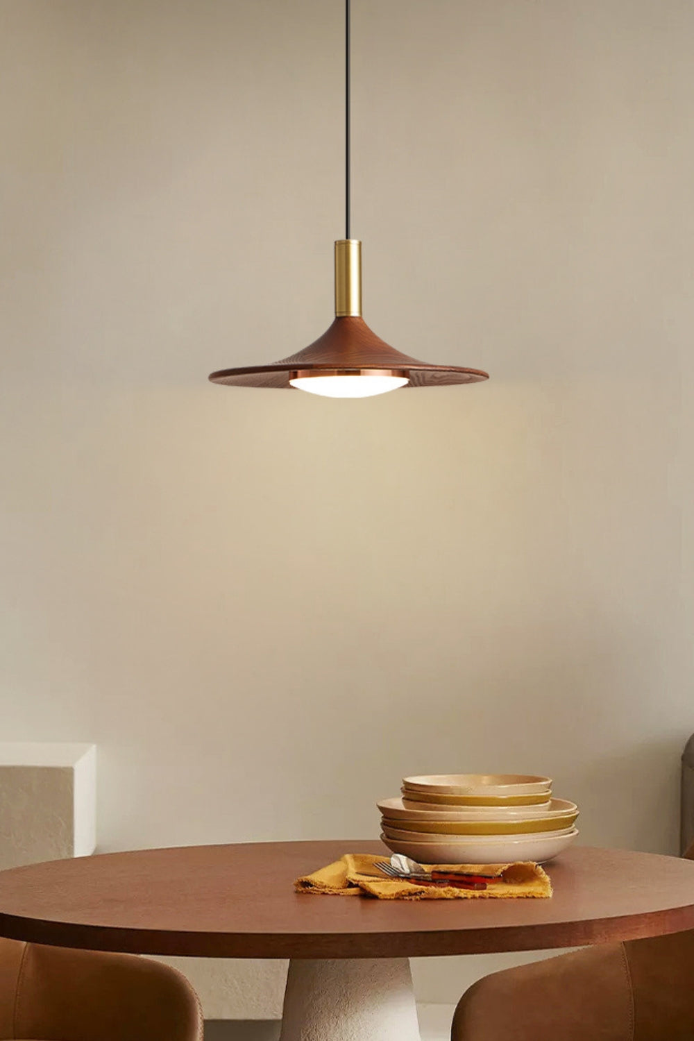 Black Walnut Pendant Lamp - morylighting