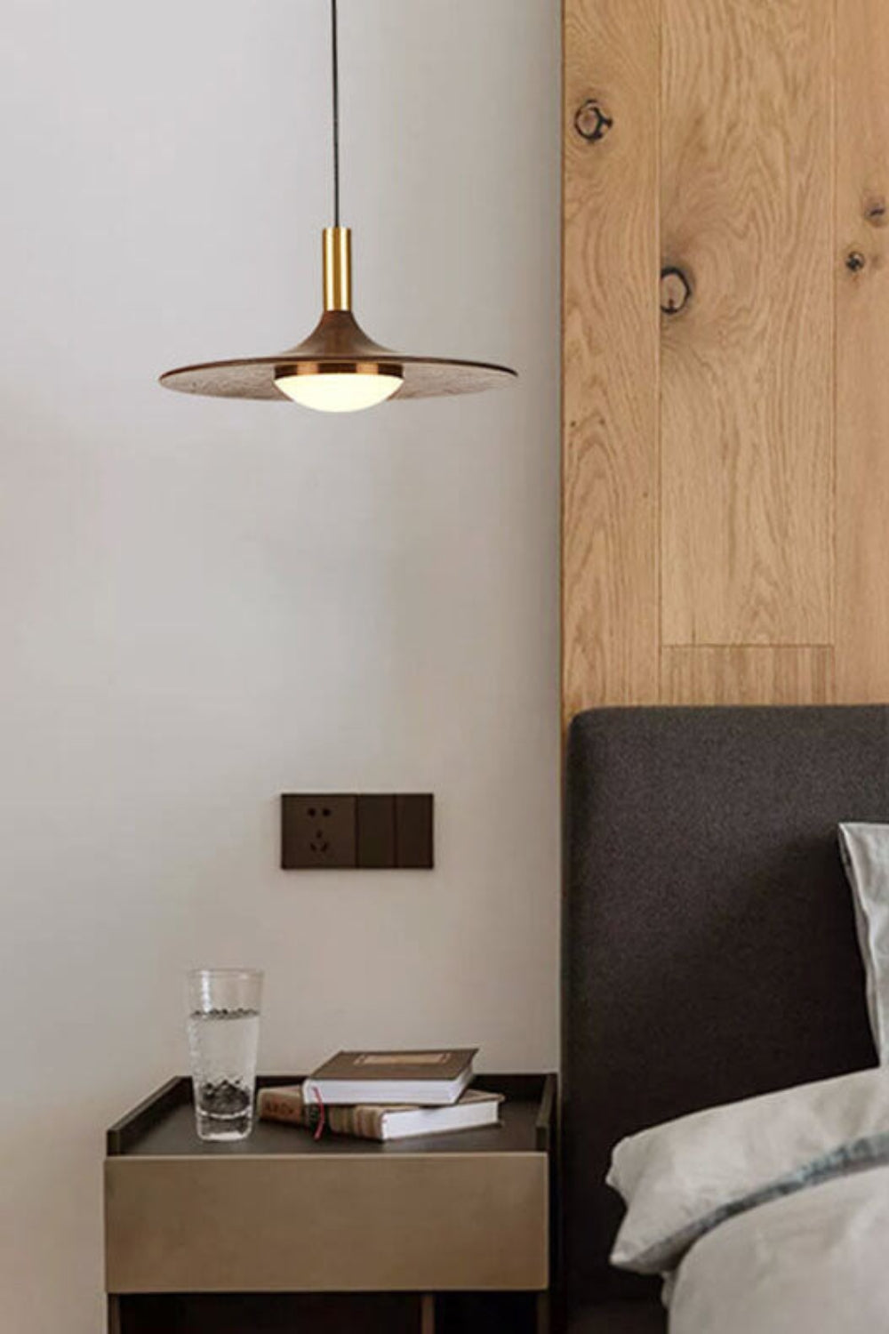 Black Walnut Pendant Lamp - morylighting