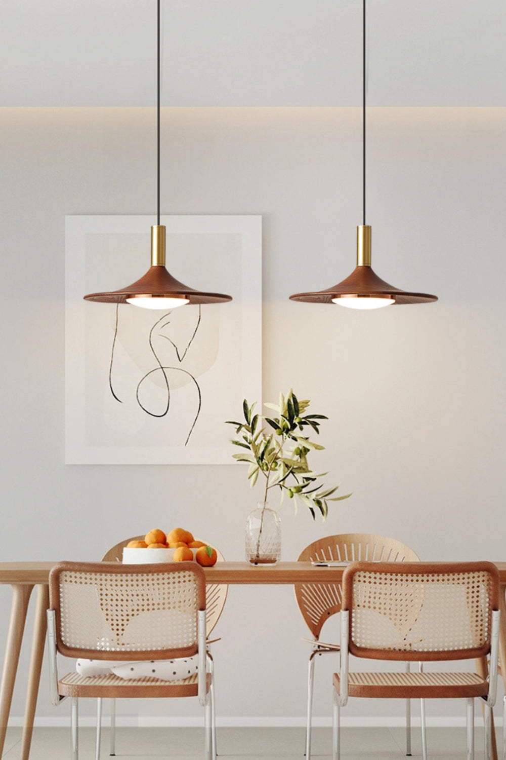 Black Walnut Pendant Lamp - morylighting