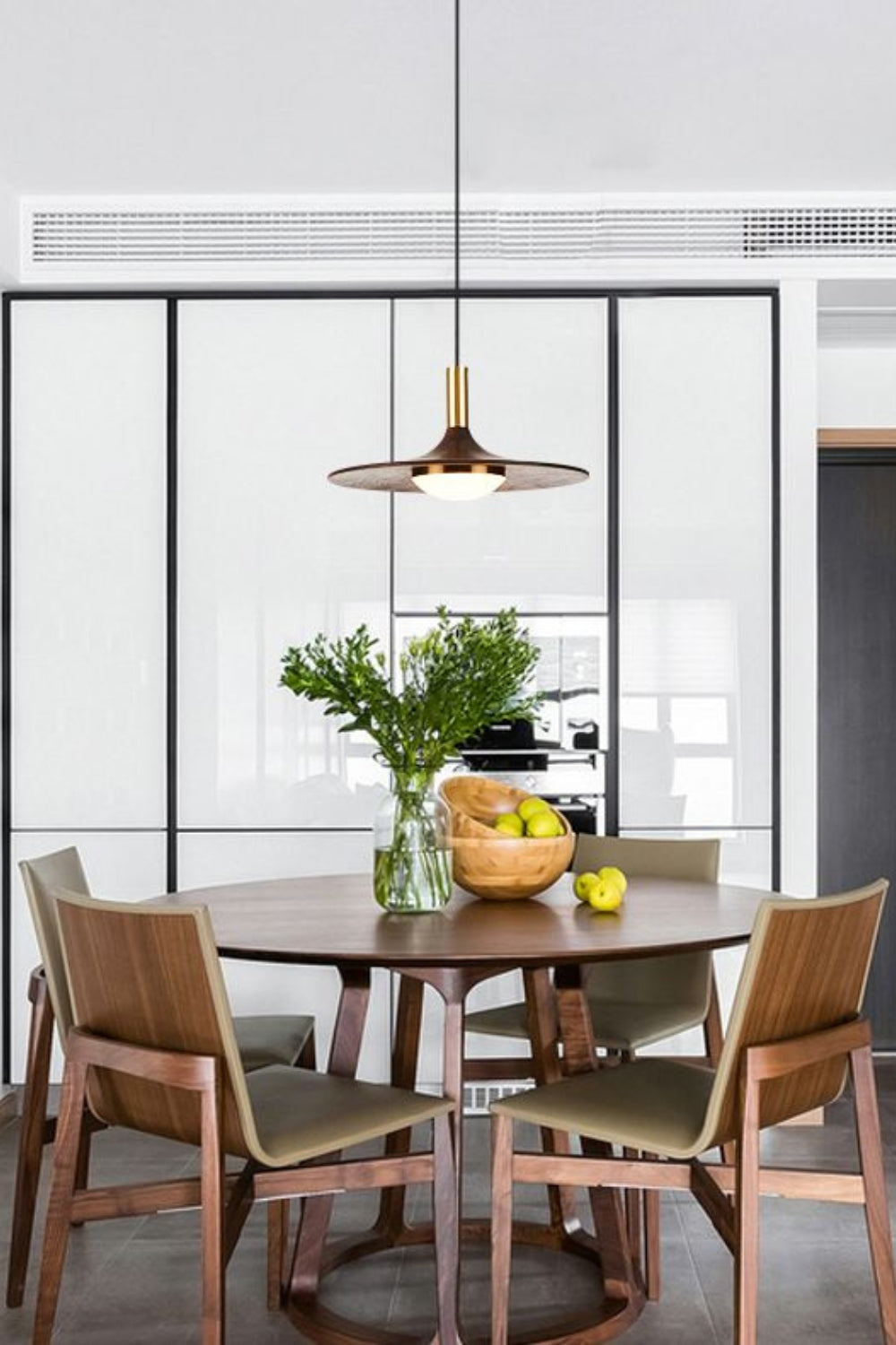 Black Walnut Pendant Lamp - morylighting