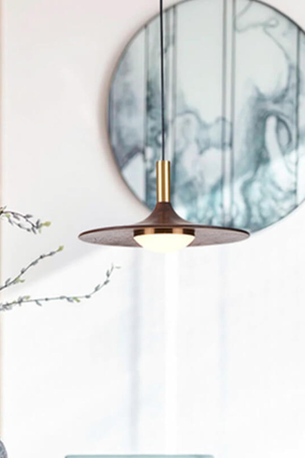 Black Walnut Pendant Lamp - morylighting