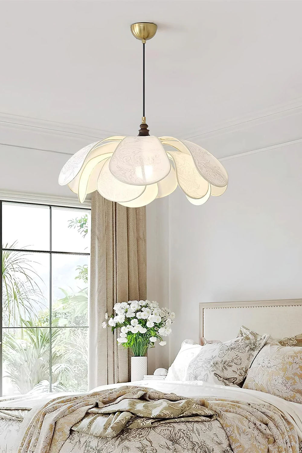 Blooming Flower Pendant Lamp - view 4 | morylighting