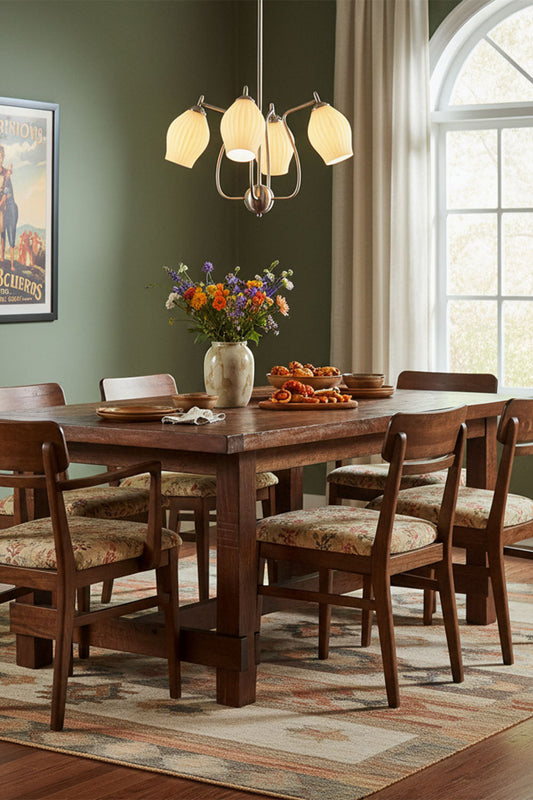 Blooming Petal  Glass Chandelier - view 2 | morylighting