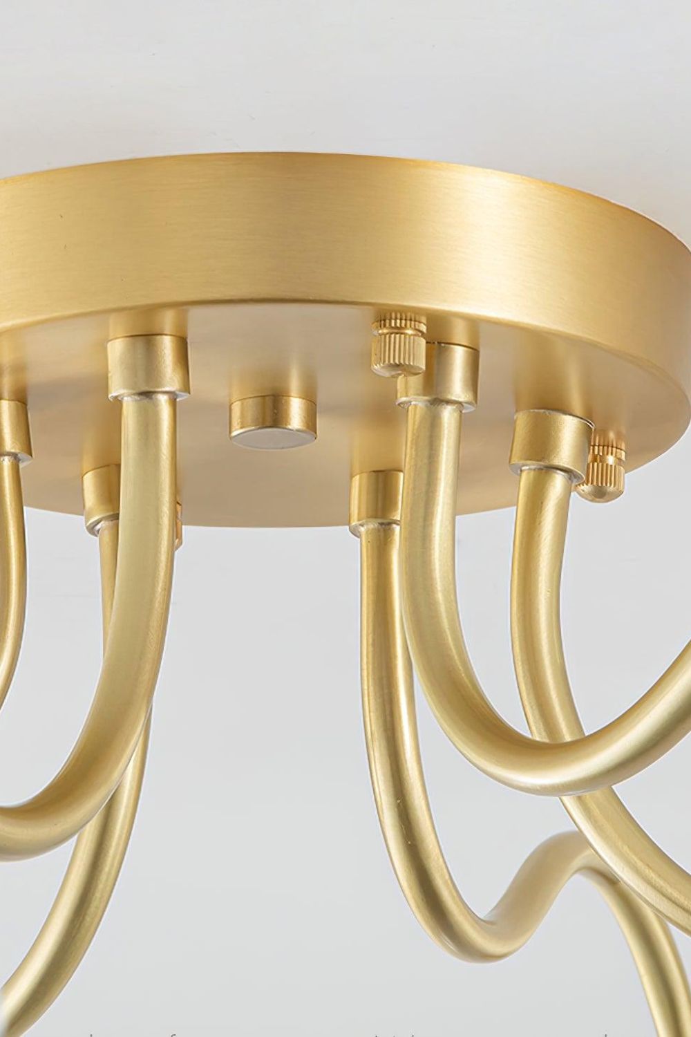 Blossom Petal Glass Ceiling Lamp - view 11 | morylighting