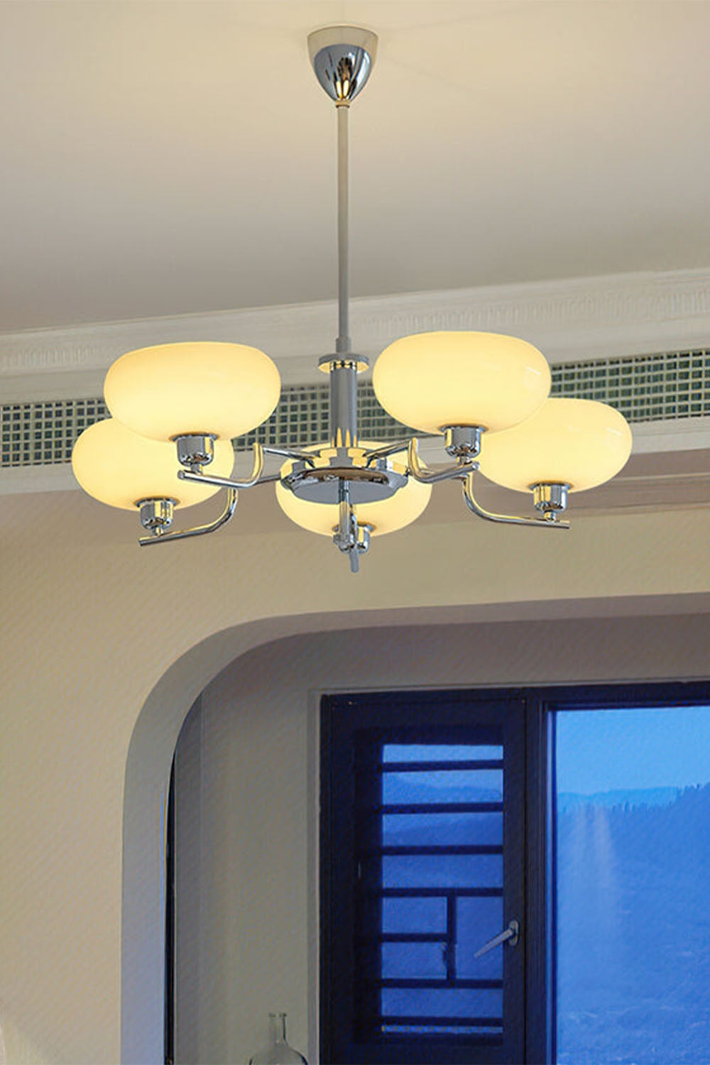 Eclipse chandelier - view 3 | morylighting