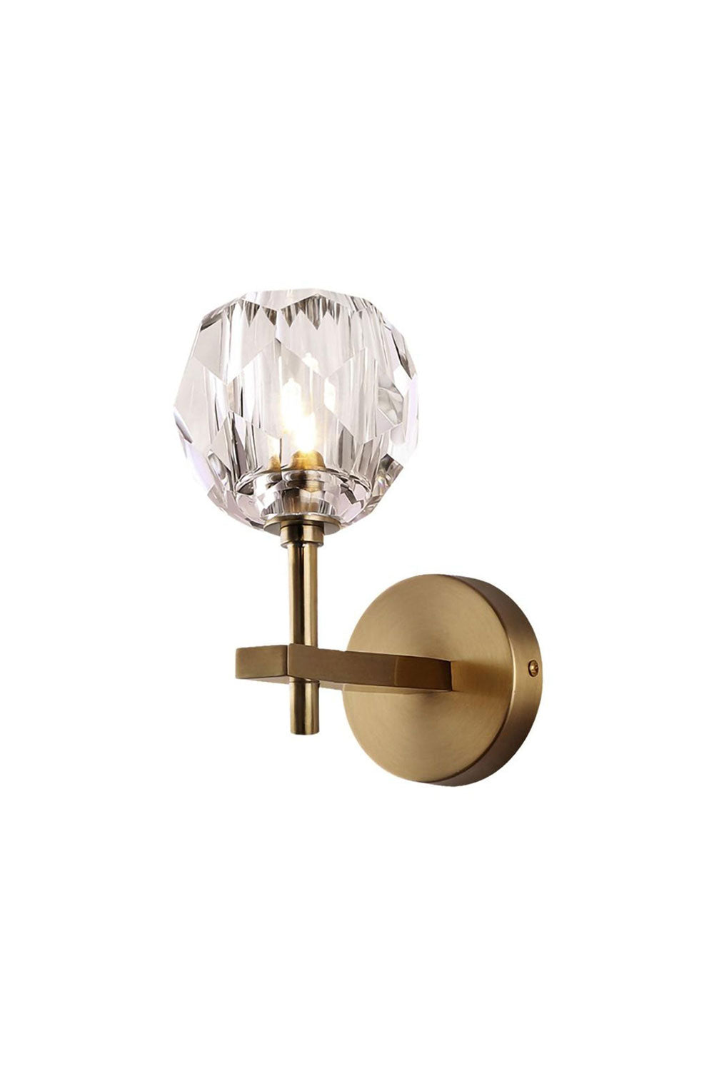 Crystal Pure Copper Wall Lamp - morylighting