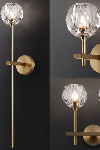 Boule De Cristal Grand Single Sconce - morylighting