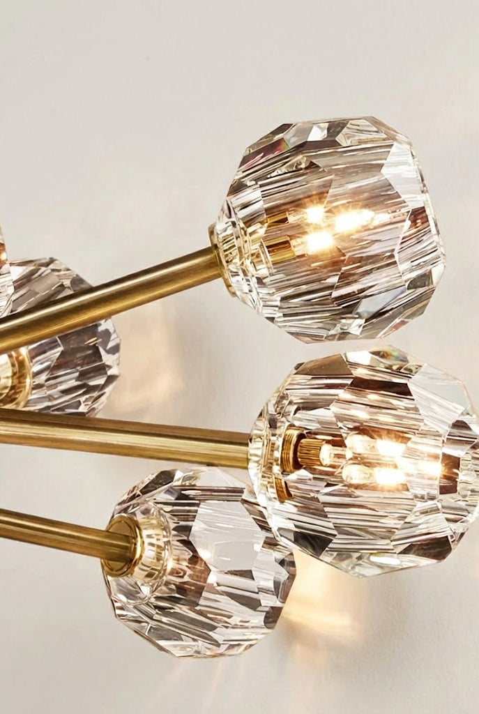 Crystal Ball Round Chandelier - view 23 | morylighting