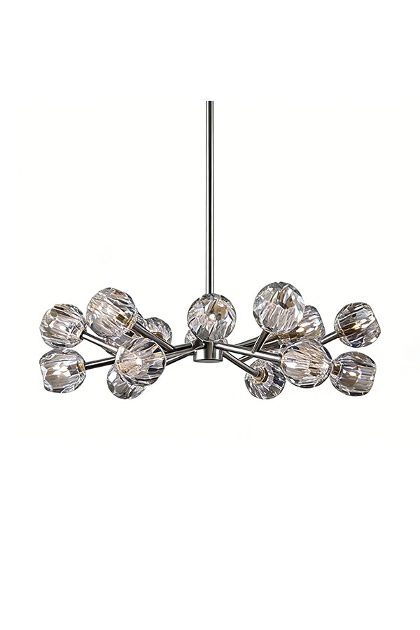 Crystal Ball Round Chandelier - view 25 | morylighting