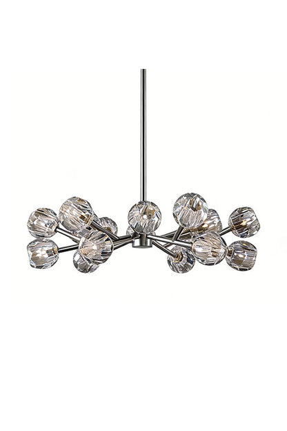 Crystal Ball Round Chandelier - view 25 | morylighting