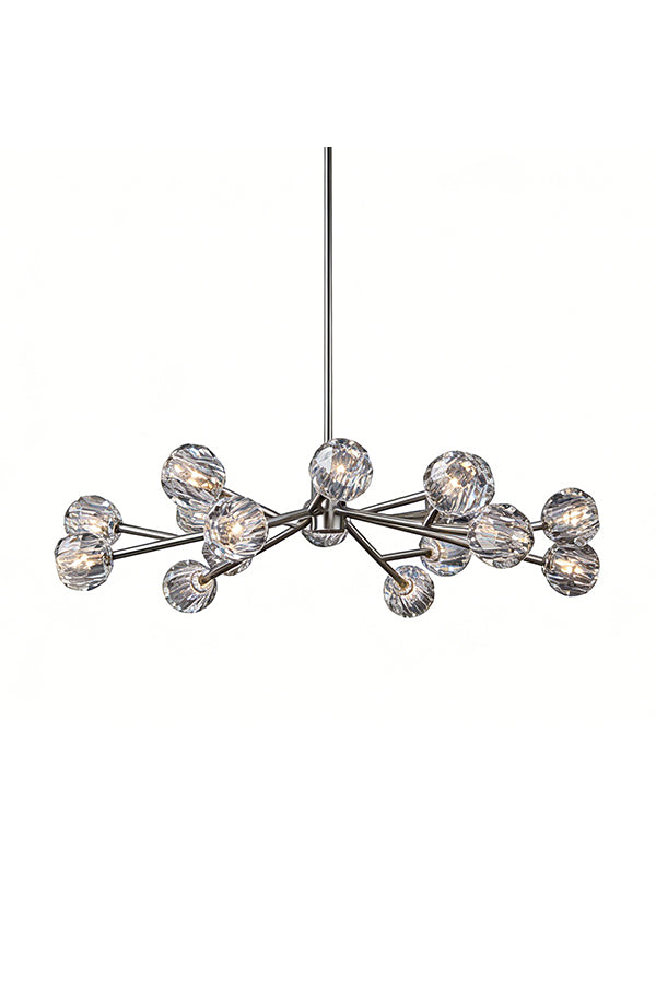 Crystal Ball Round Chandelier - view 26 | morylighting
