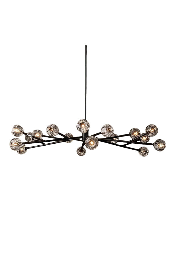 Crystal Ball Round Chandelier - view 21 | morylighting
