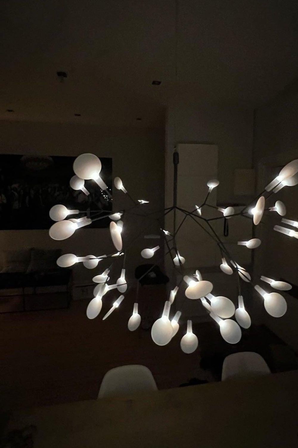 Branched Firefly LED Chandelier - view 10 | morylighting