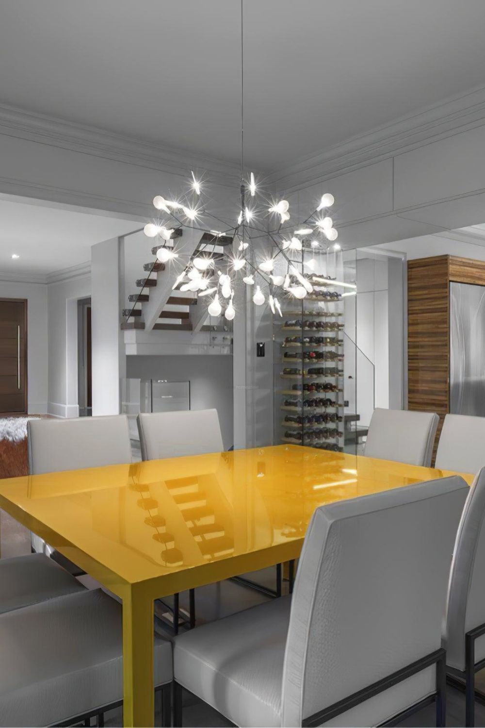 Branched Firefly LED Chandelier - view 13 | morylighting