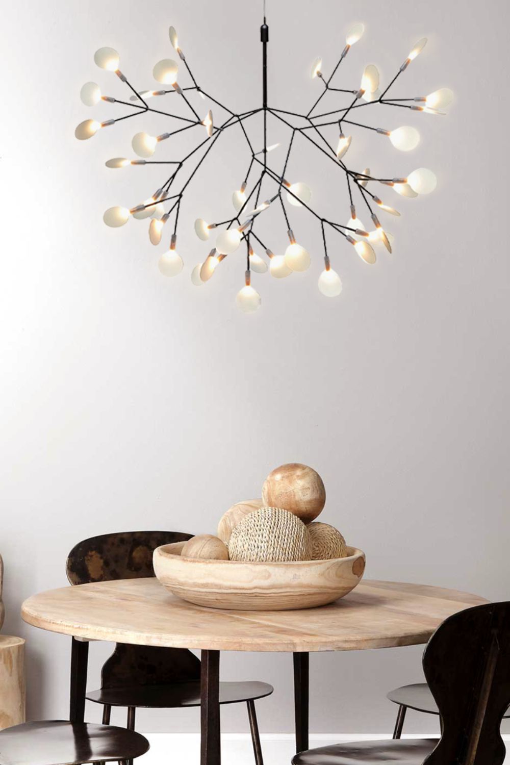 Branched Firefly LED Chandelier - view 2 | morylighting