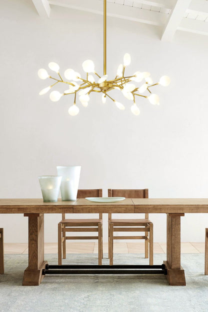 Branched Firefly LED Chandelier - view 3 | morylighting
