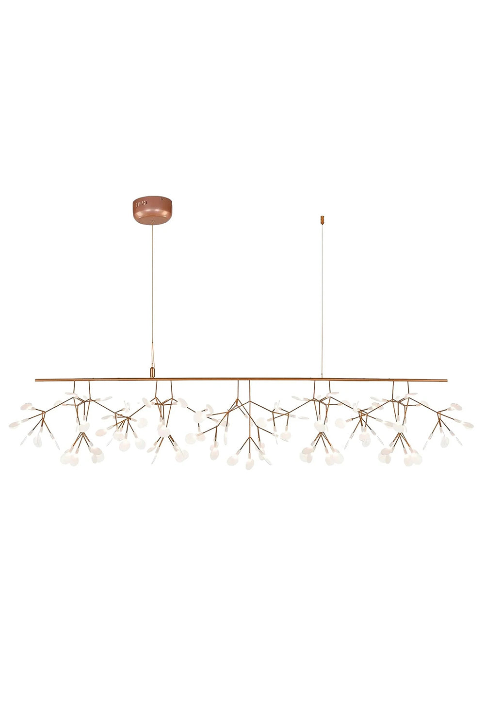 Linear Branch Firefly Chandelier - view 23 | morylighting
